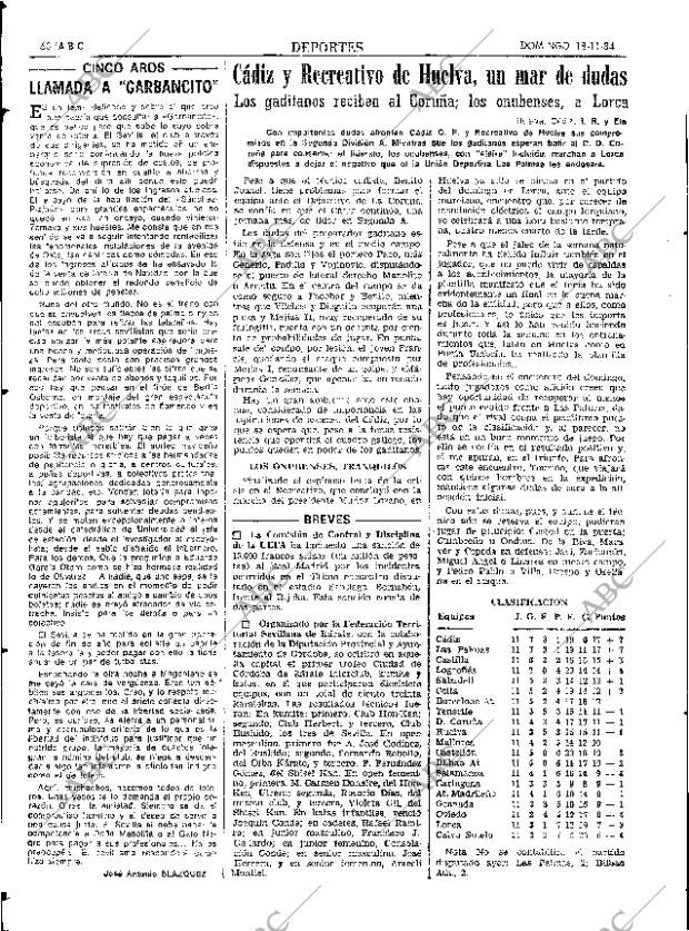 ABC SEVILLA 18-11-1984 página 60