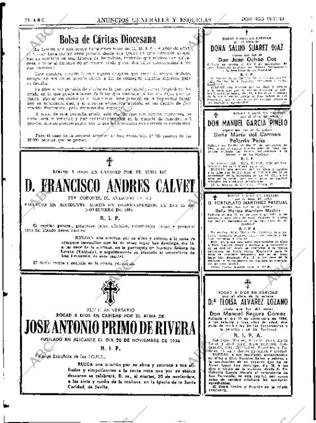 ABC SEVILLA 18-11-1984 página 78