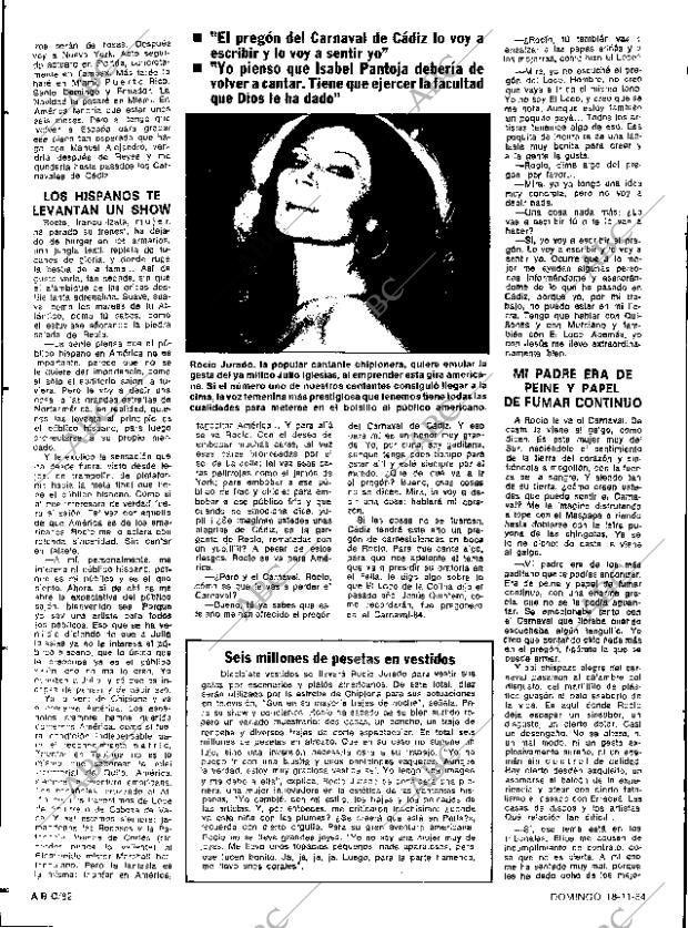 ABC SEVILLA 18-11-1984 página 82