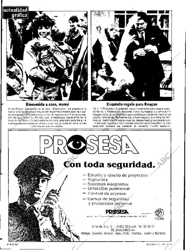 ABC SEVILLA 18-11-1984 página 92