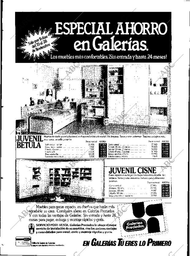 ABC SEVILLA 18-11-1984 página 96