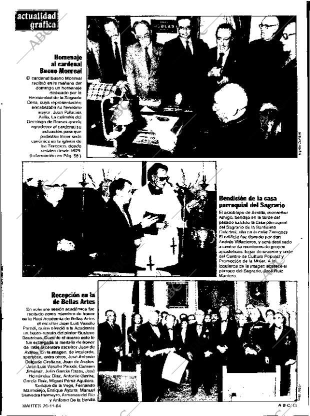ABC SEVILLA 20-11-1984 página 13