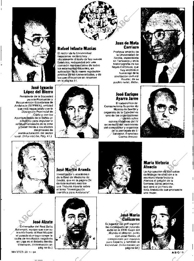 ABC SEVILLA 20-11-1984 página 19