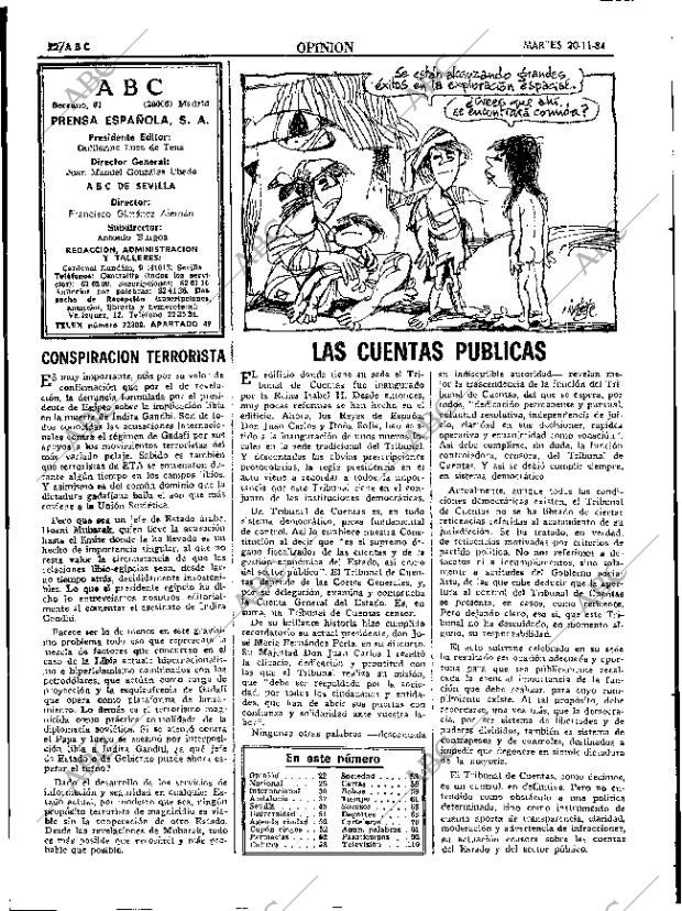 ABC SEVILLA 20-11-1984 página 22