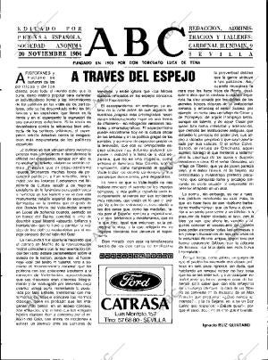 ABC SEVILLA 20-11-1984 página 3
