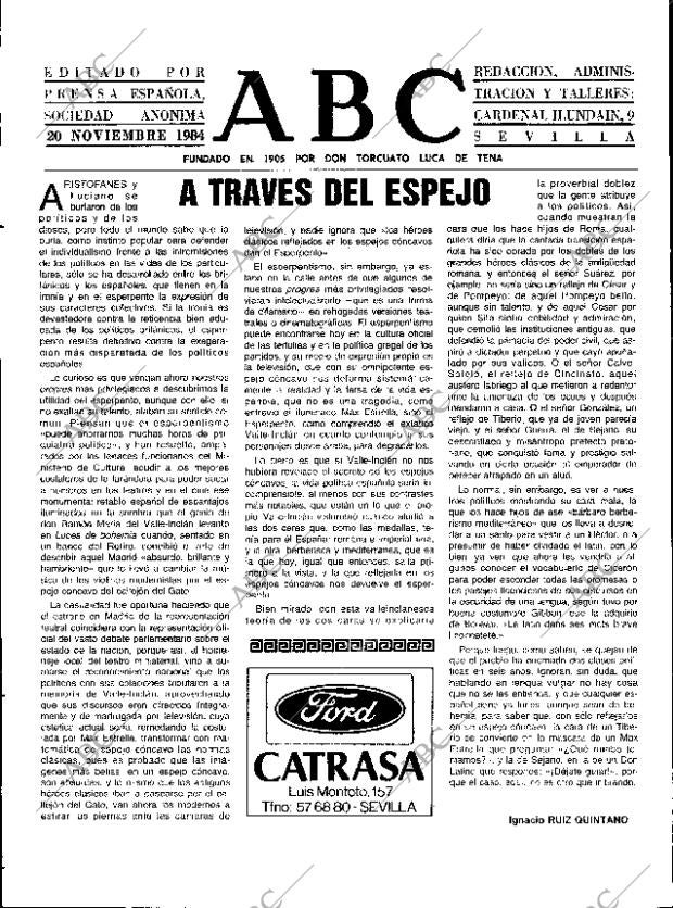 ABC SEVILLA 20-11-1984 página 3