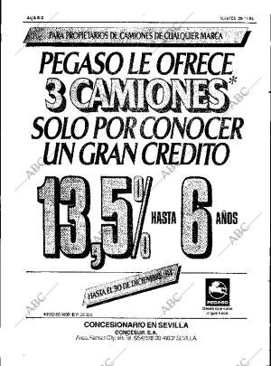 ABC SEVILLA 20-11-1984 página 44