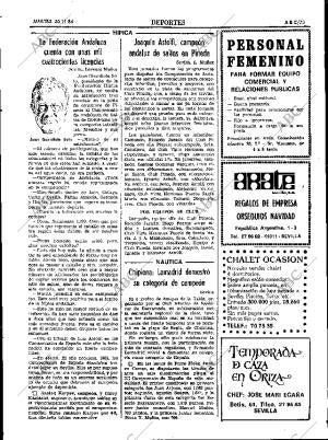 ABC SEVILLA 20-11-1984 página 73