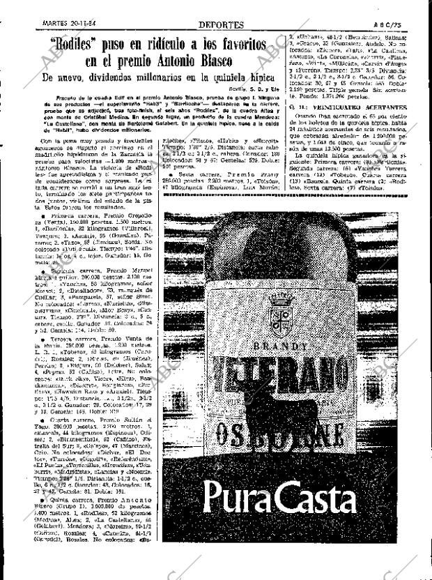 ABC SEVILLA 20-11-1984 página 75