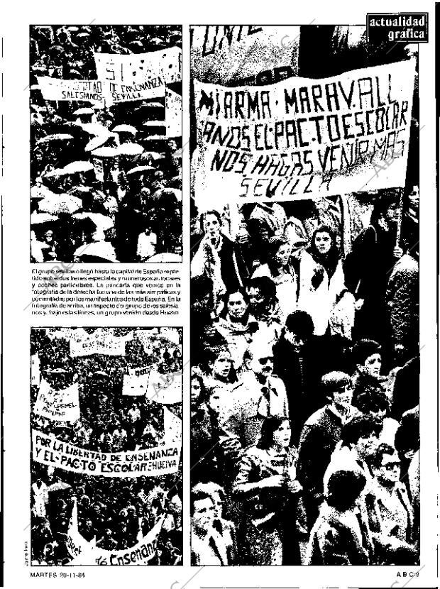 ABC SEVILLA 20-11-1984 página 9