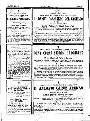 ABC SEVILLA 20-11-1984 página 91