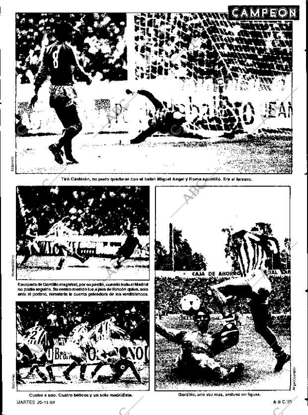 ABC SEVILLA 20-11-1984 página 95