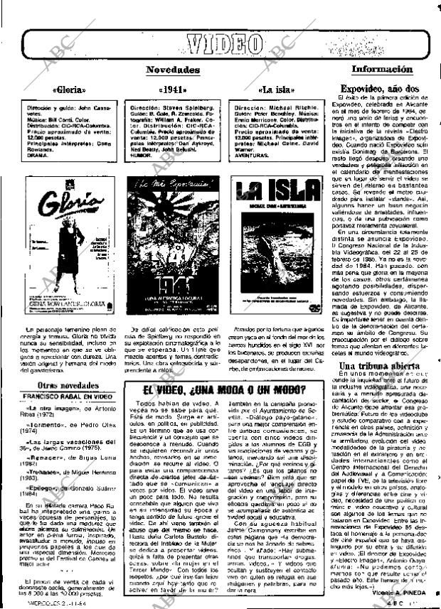 ABC MADRID 21-11-1984 página 111