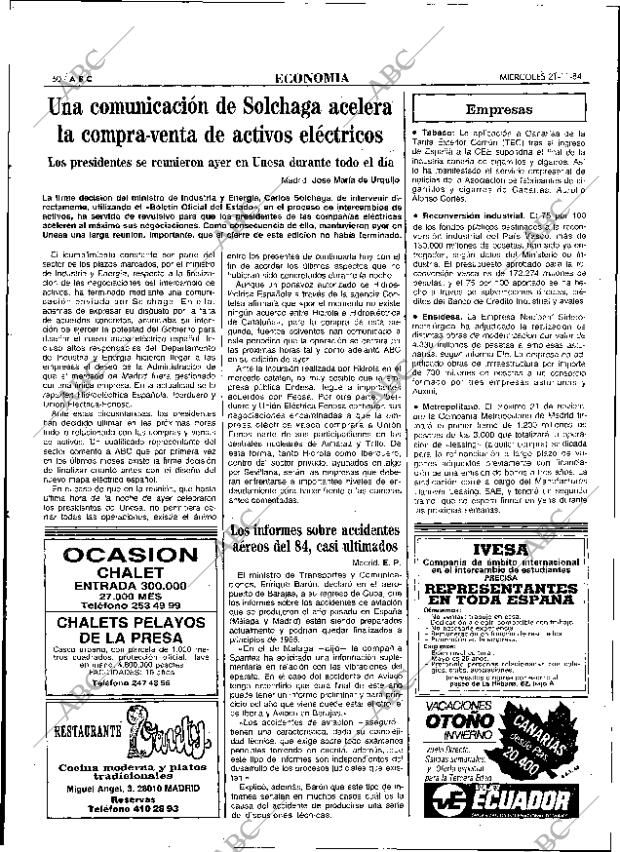 ABC MADRID 21-11-1984 página 60