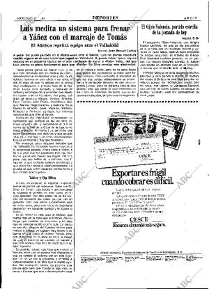 ABC MADRID 21-11-1984 página 71