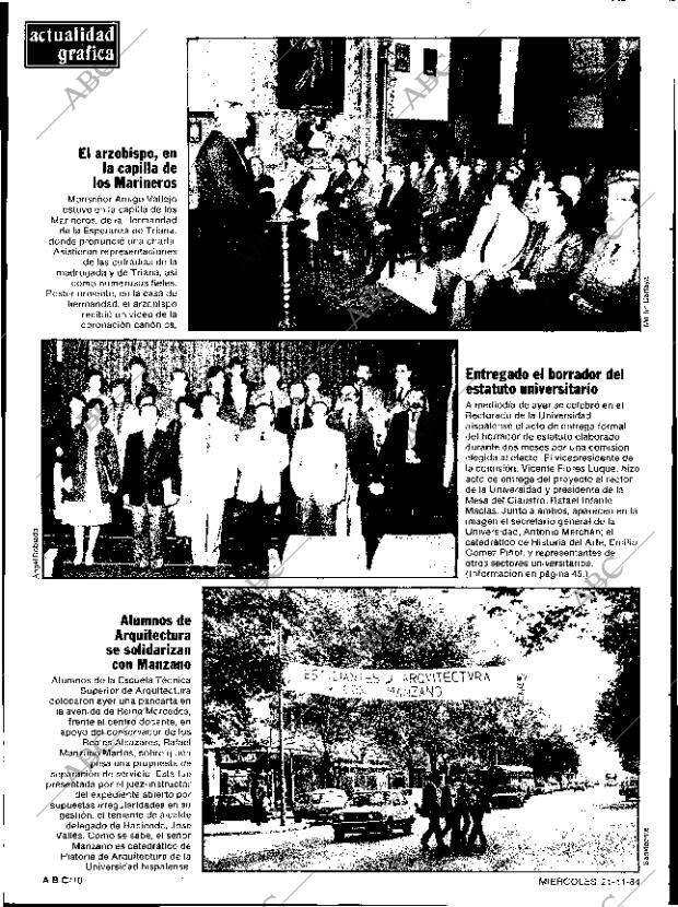ABC SEVILLA 21-11-1984 página 10