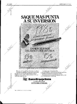 ABC SEVILLA 21-11-1984 página 28