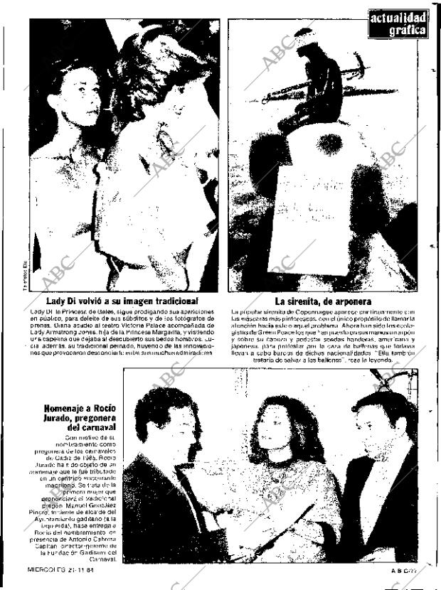 ABC SEVILLA 21-11-1984 página 85