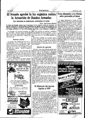 ABC MADRID 22-11-1984 página 26