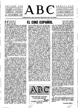 ABC MADRID 22-11-1984 página 3