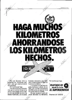 ABC MADRID 22-11-1984 página 34