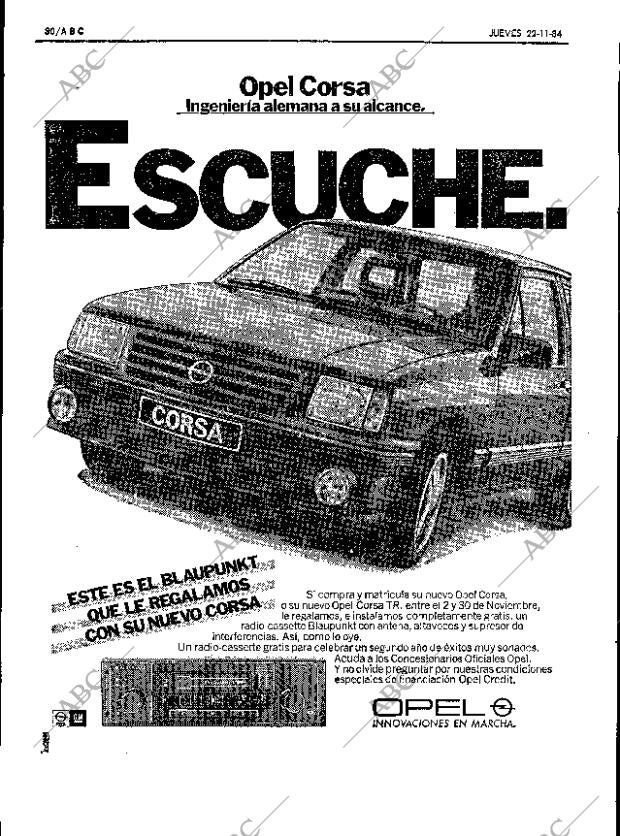 ABC SEVILLA 22-11-1984 página 30