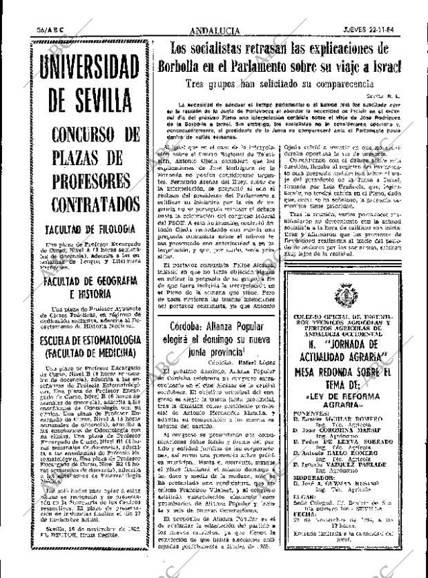 ABC SEVILLA 22-11-1984 página 36