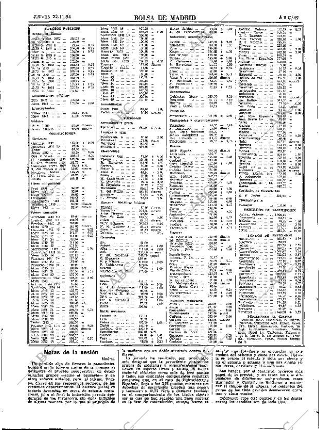 ABC SEVILLA 22-11-1984 página 49