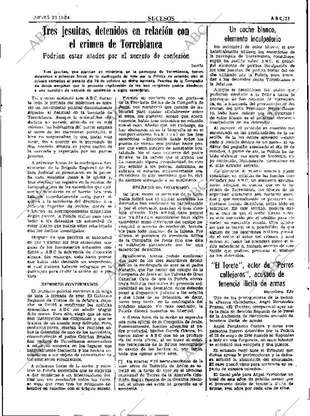 ABC SEVILLA 22-11-1984 página 51