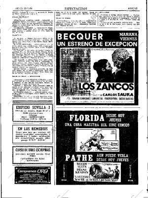 ABC SEVILLA 22-11-1984 página 63