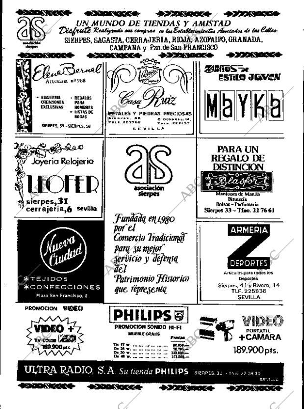 ABC SEVILLA 22-11-1984 página 78