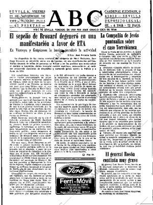 ABC SEVILLA 23-11-1984 página 13