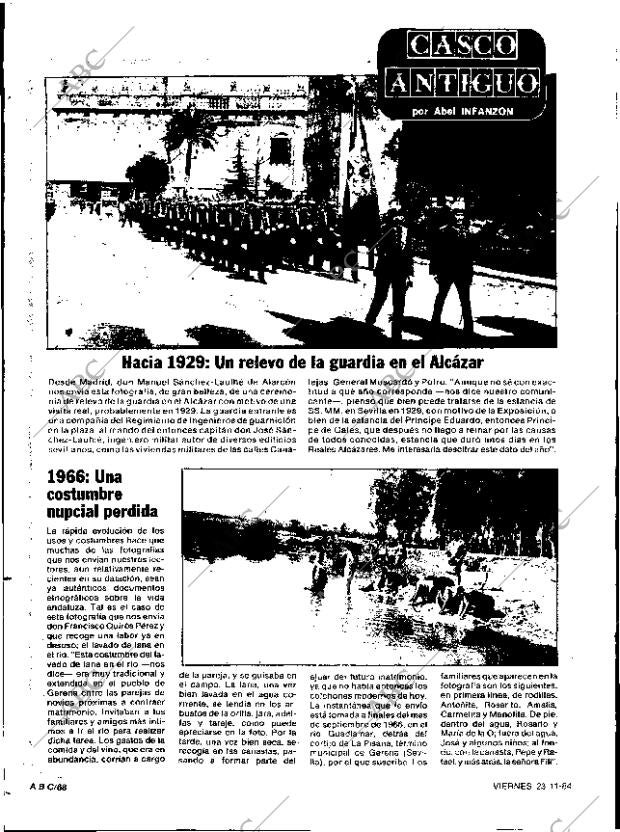 ABC SEVILLA 23-11-1984 página 68