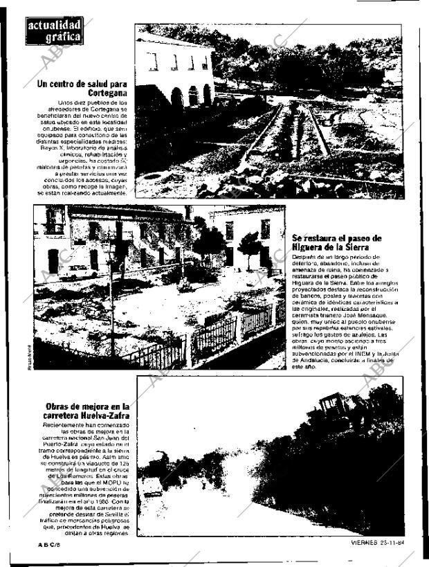 ABC SEVILLA 23-11-1984 página 8