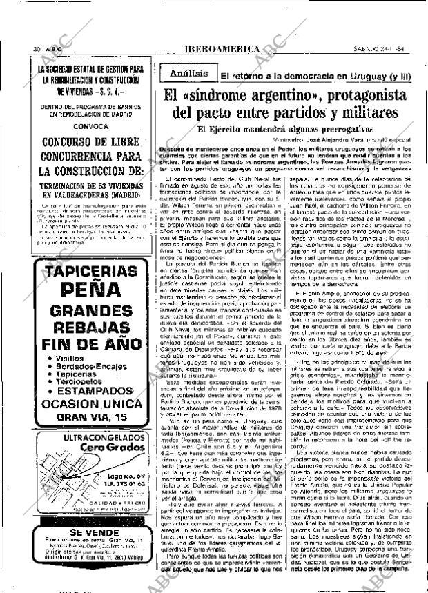 ABC MADRID 24-11-1984 página 30