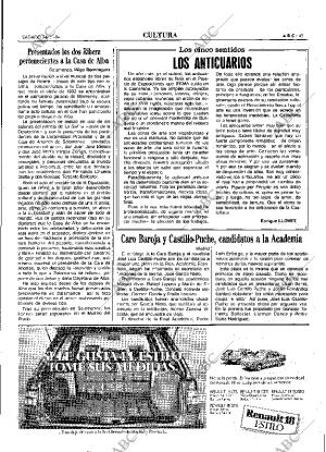 ABC MADRID 24-11-1984 página 45