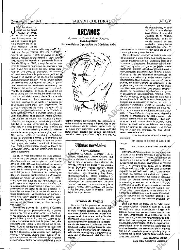 ABC MADRID 24-11-1984 página 51