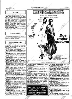 ABC MADRID 24-11-1984 página 79