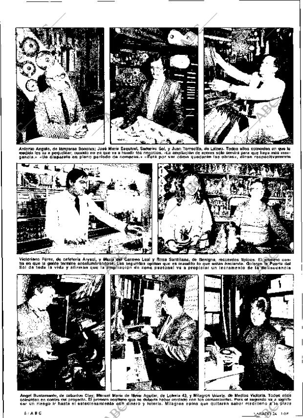 ABC MADRID 24-11-1984 página 8