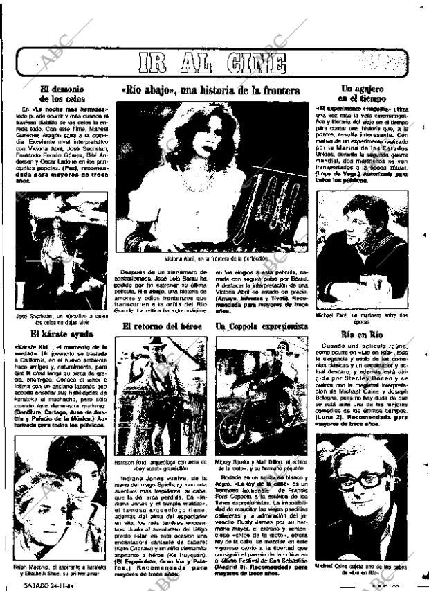 ABC MADRID 24-11-1984 página 99