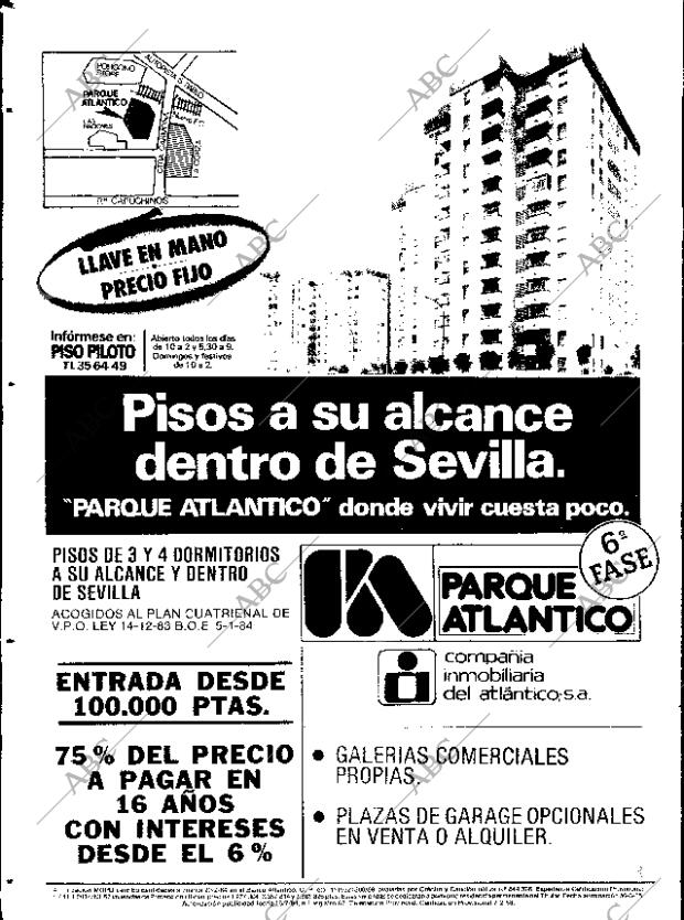 ABC SEVILLA 24-11-1984 página 84