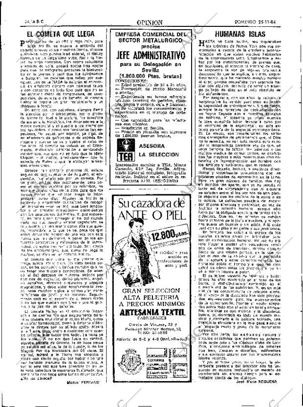 ABC SEVILLA 25-11-1984 página 24