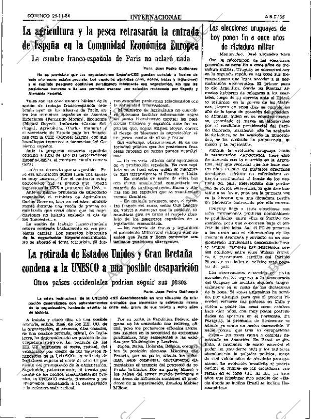 ABC SEVILLA 25-11-1984 página 35