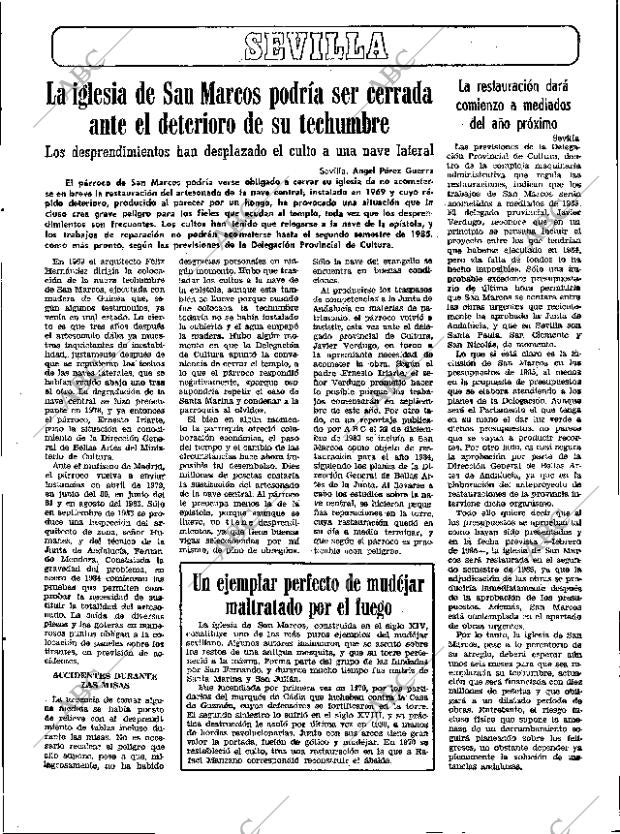 ABC SEVILLA 25-11-1984 página 45