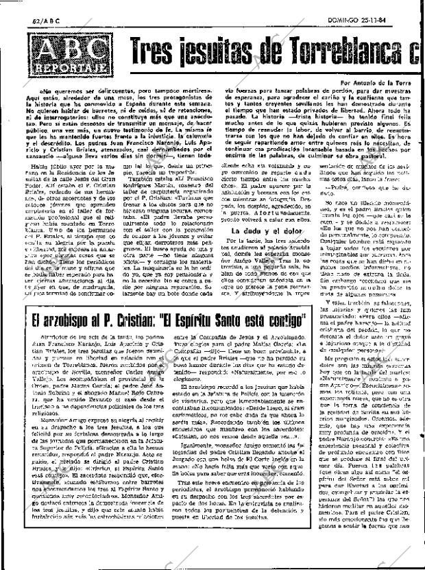 ABC SEVILLA 25-11-1984 página 52