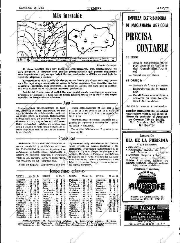 ABC SEVILLA 25-11-1984 página 59
