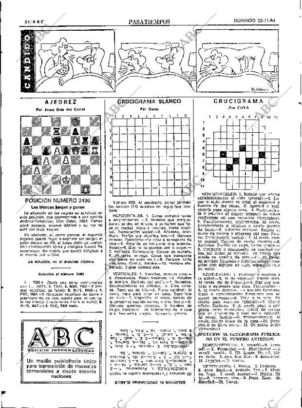 ABC SEVILLA 25-11-1984 página 84