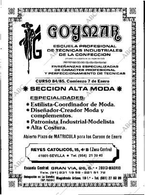 ABC SEVILLA 25-11-1984 página 87