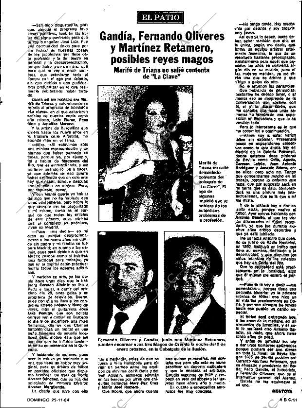 ABC SEVILLA 25-11-1984 página 91