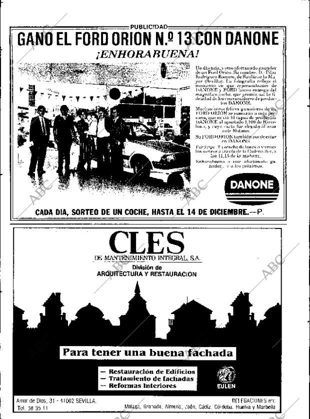 ABC SEVILLA 25-11-1984 página 92